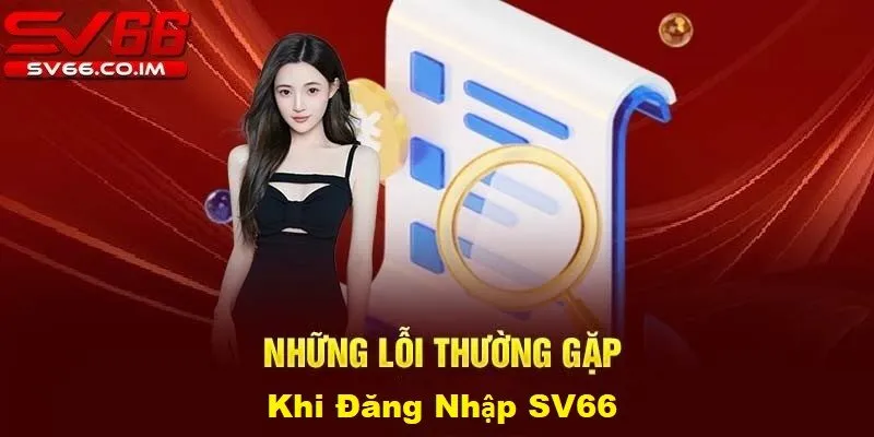 Những lỗi thường gặp khi đăng nhập sv66 và cách khắc phục